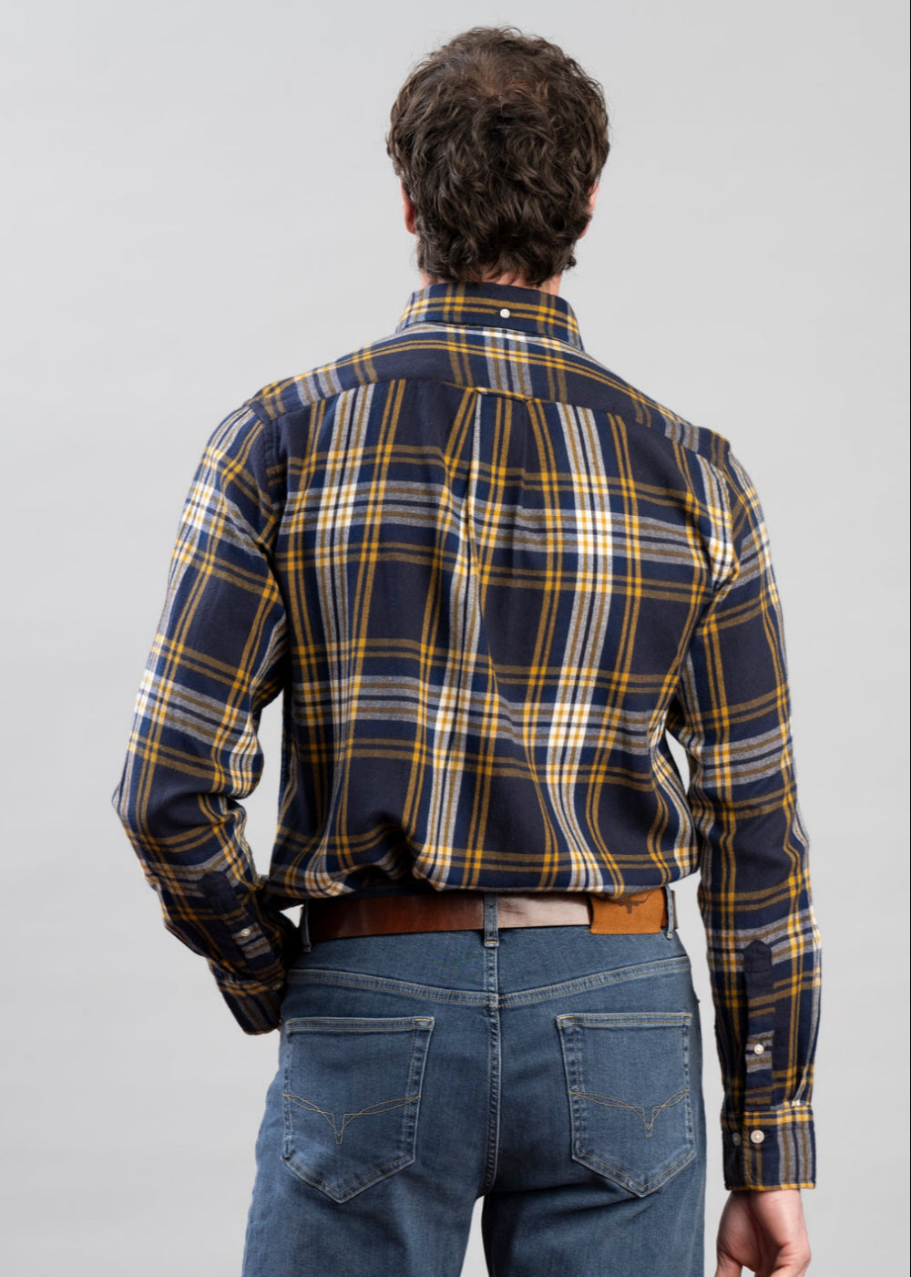 Regular Windblown Flannel Check Shirt