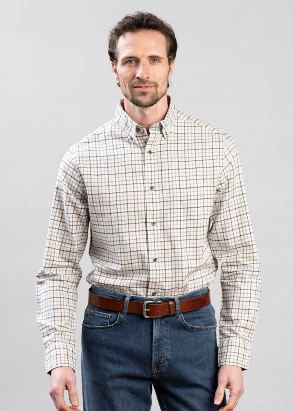 Regular Twill Check Shirt