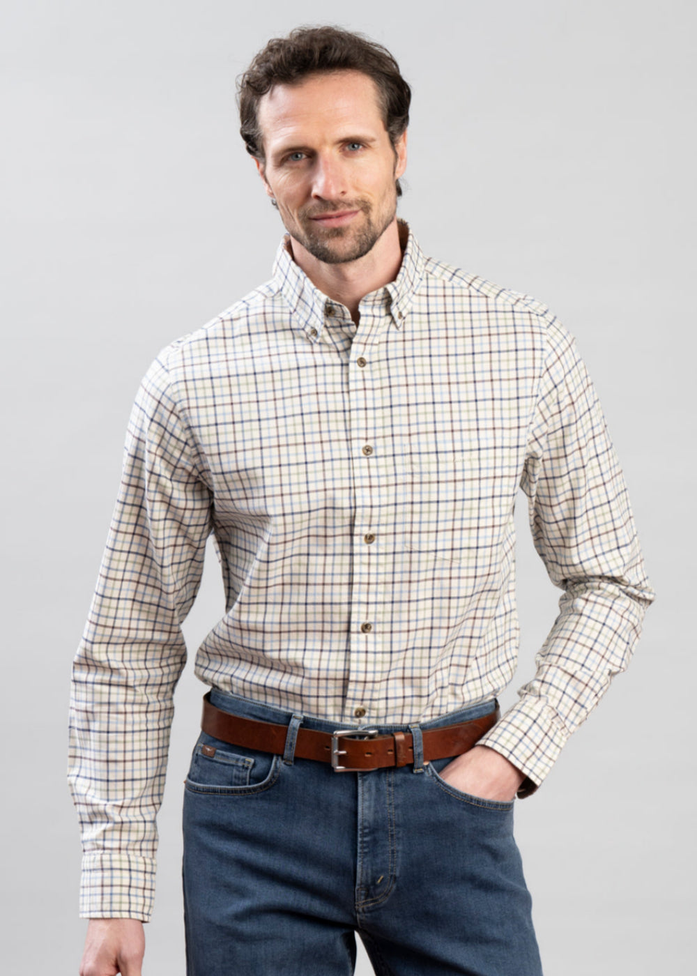 Regular Twill Check Shirt
