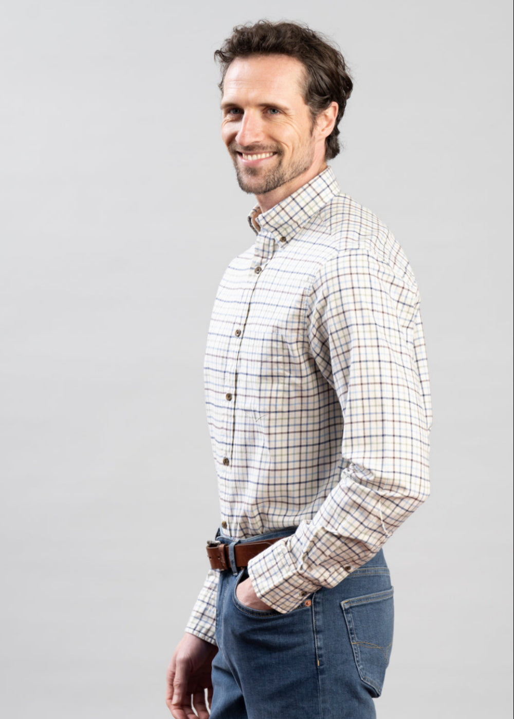 Regular Twill Check Shirt