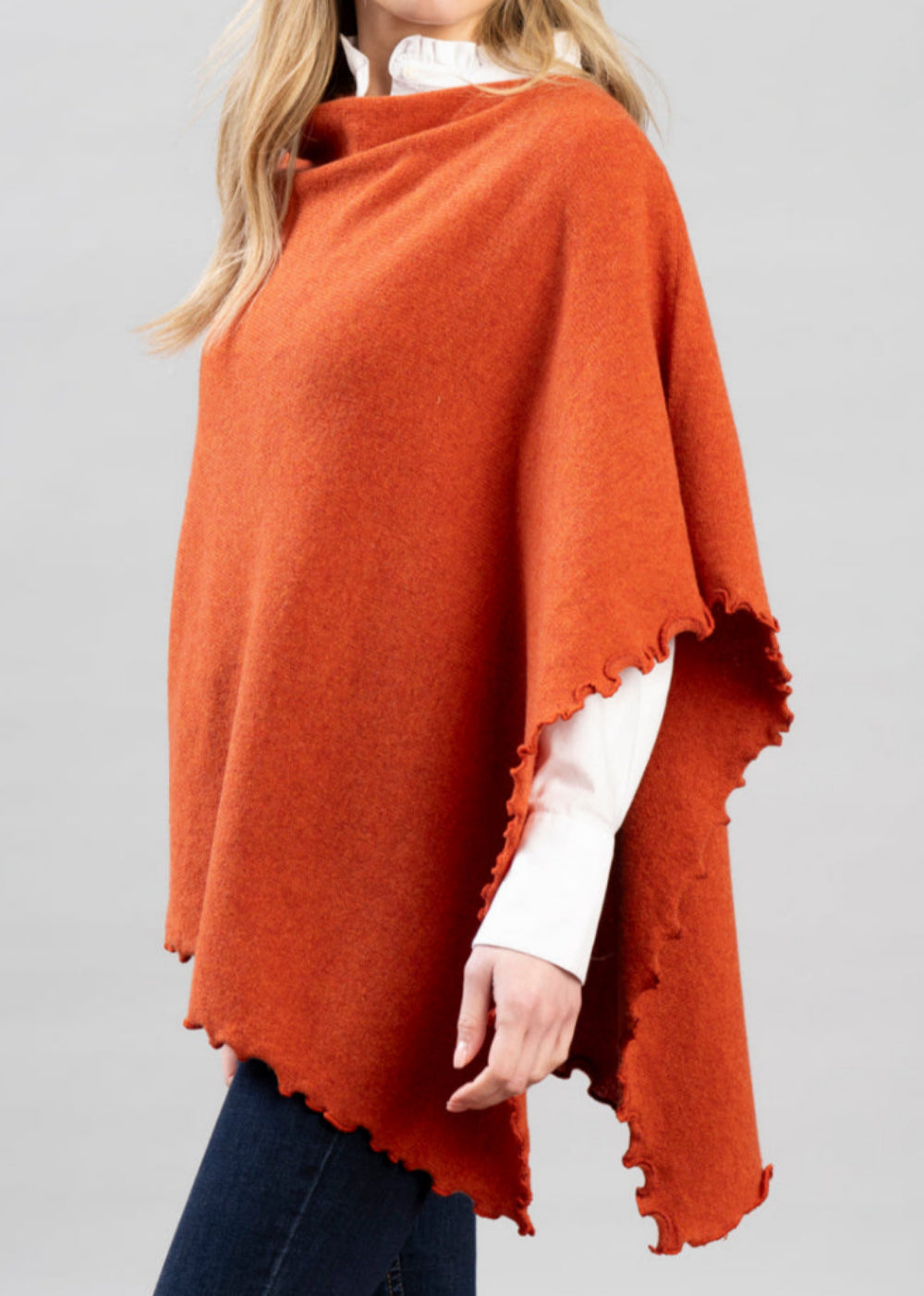 Lindsey Lambswool Poncho