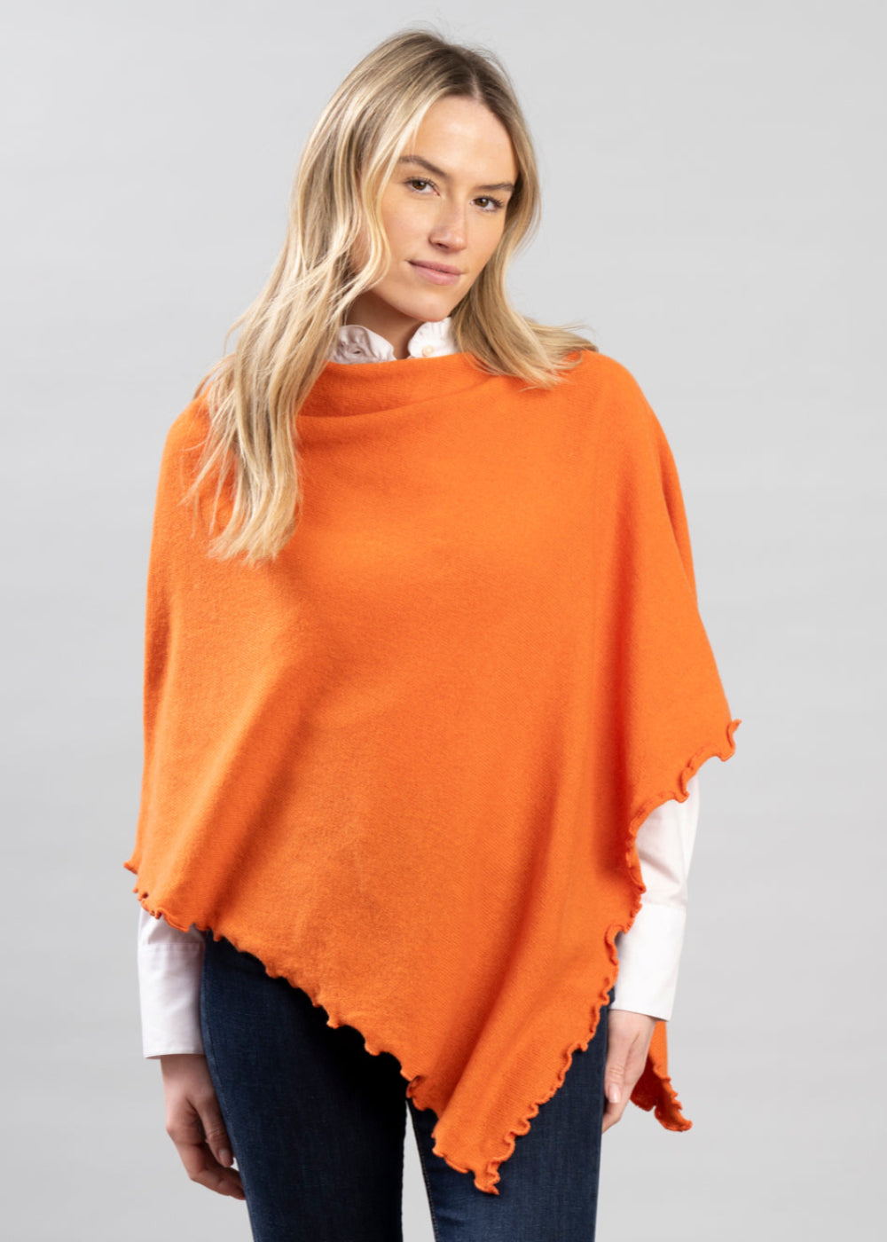 Lindsey Lambswool Poncho