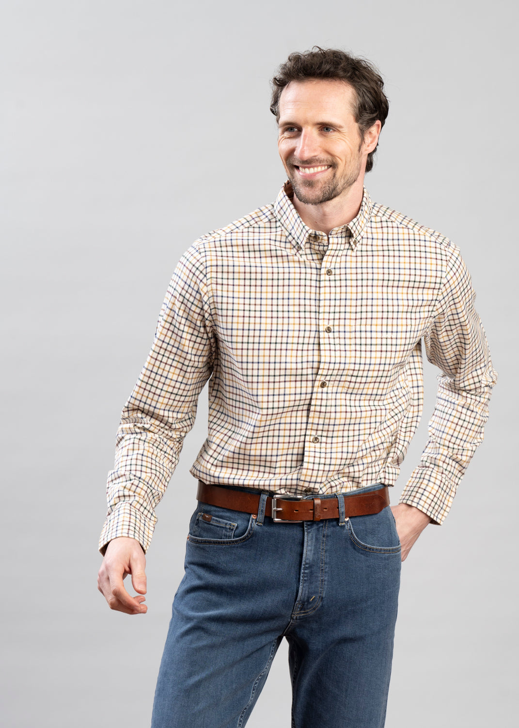 Regular Twill Check Shirt