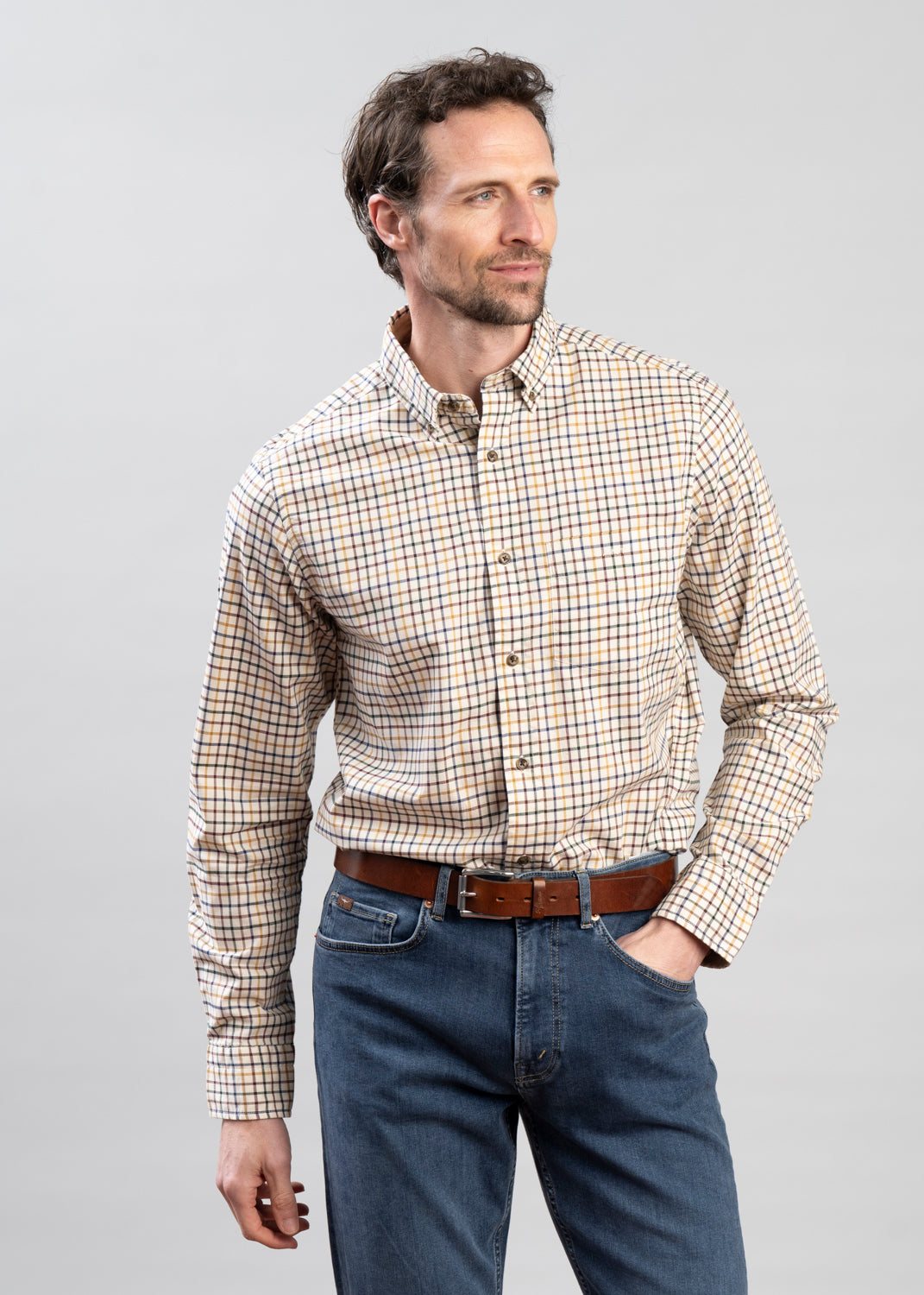 Regular Twill Check Shirt