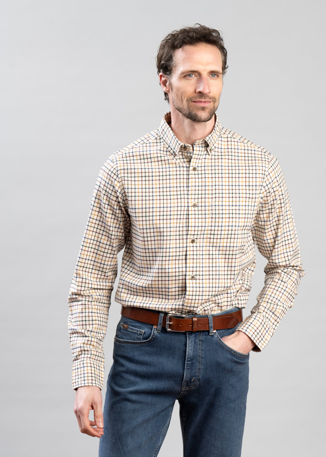 Regular Twill Check Shirt