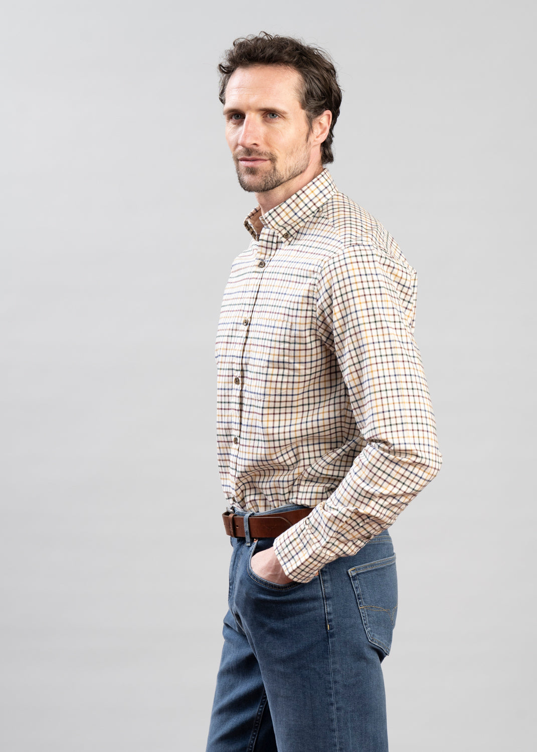 Regular Twill Check Shirt