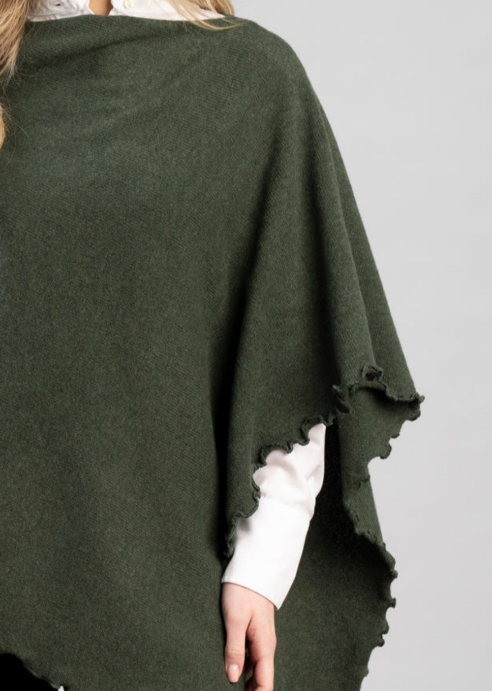 Lindsey Lambswool Poncho