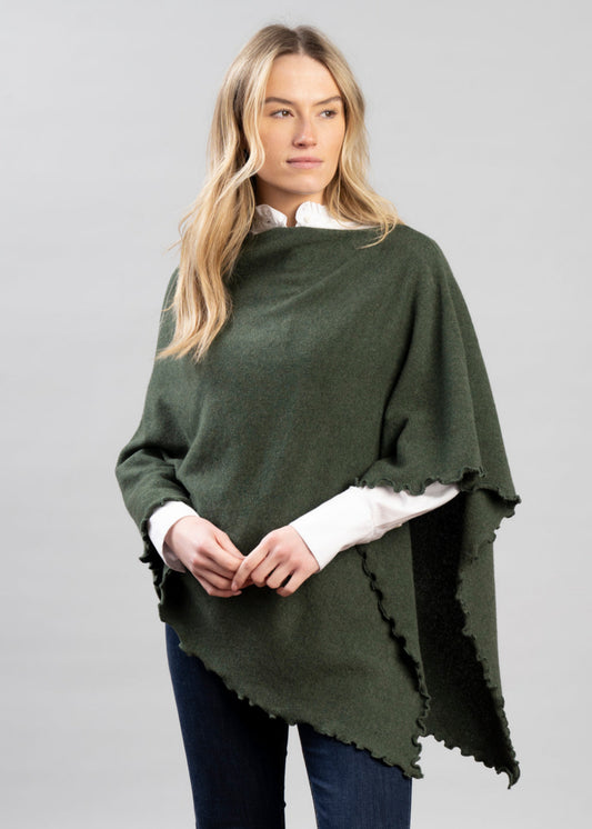Lindsey Lambswool Poncho