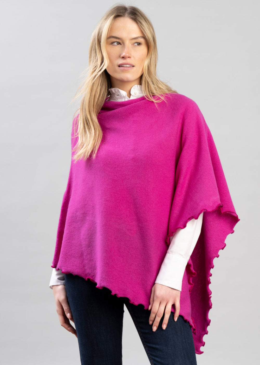 Lindsey Lambswool Poncho