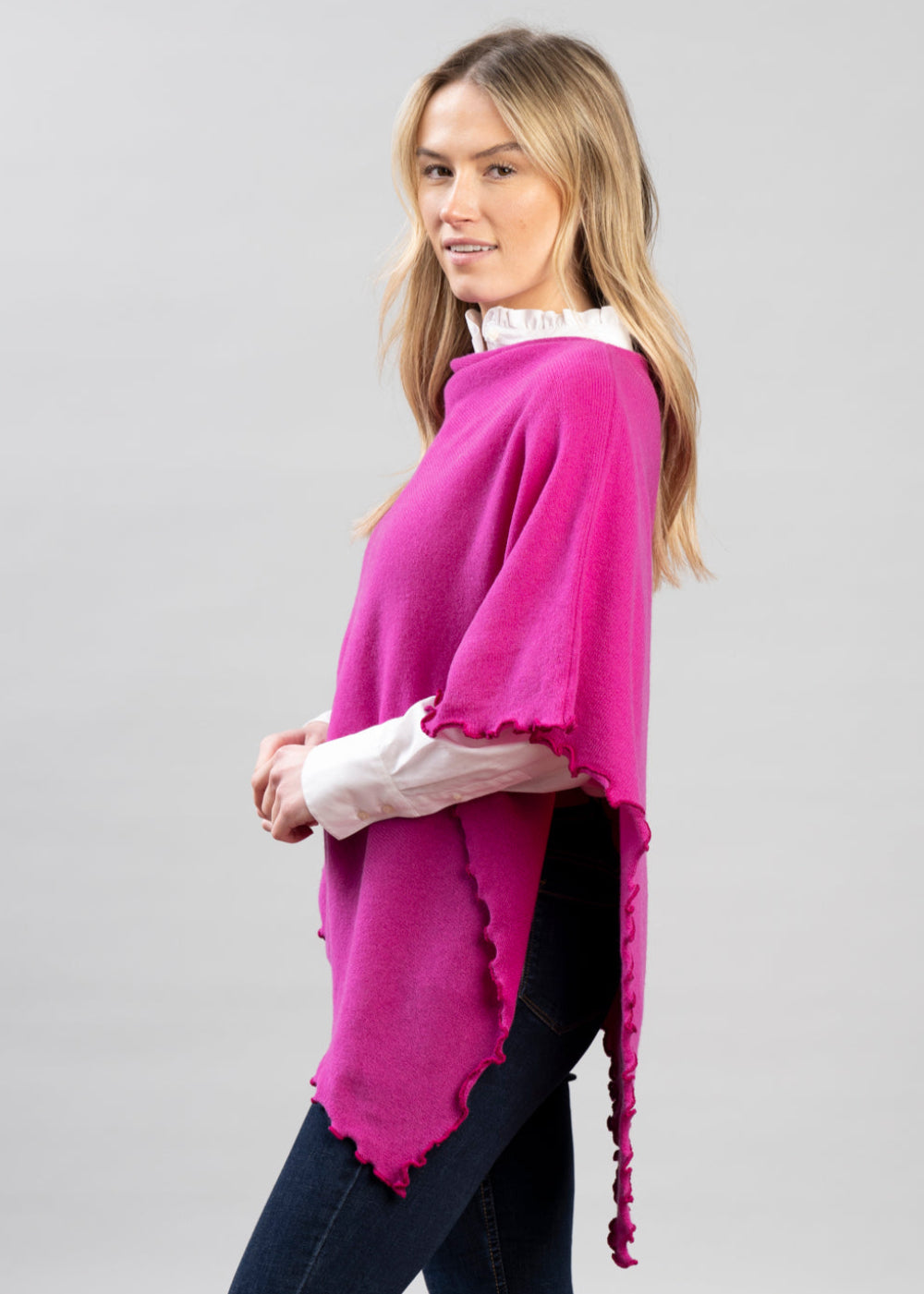 Lindsey Lambswool Poncho