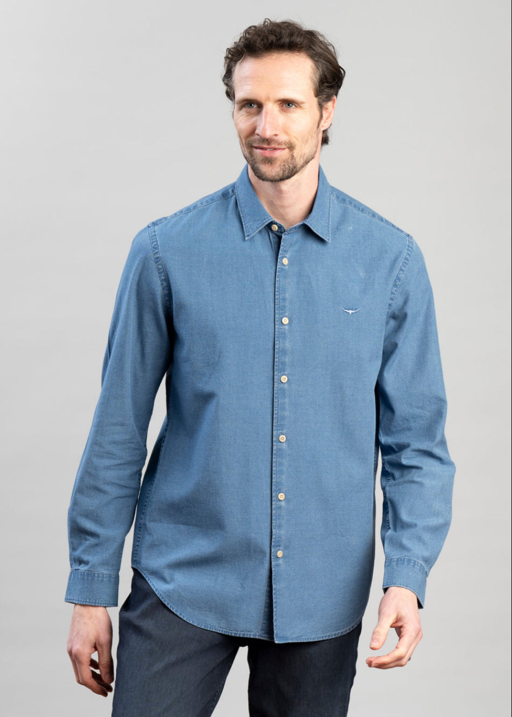 Arno Regular Indigo Shirt
