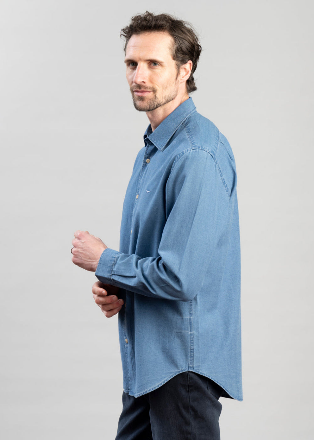 Arno Regular Indigo Shirt