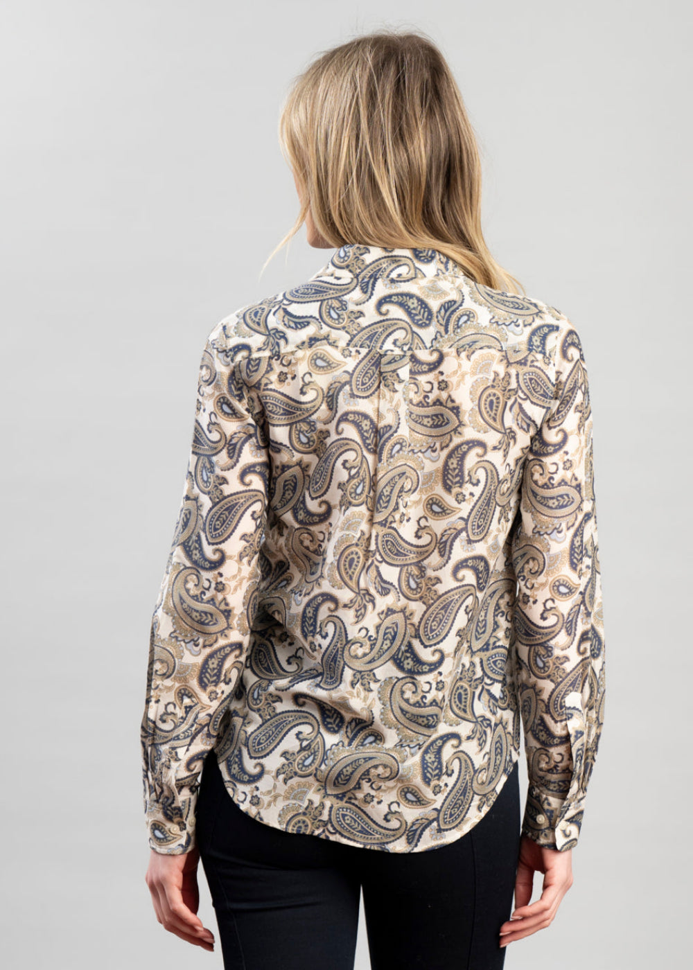 Paisley Cotton Silk Shirt