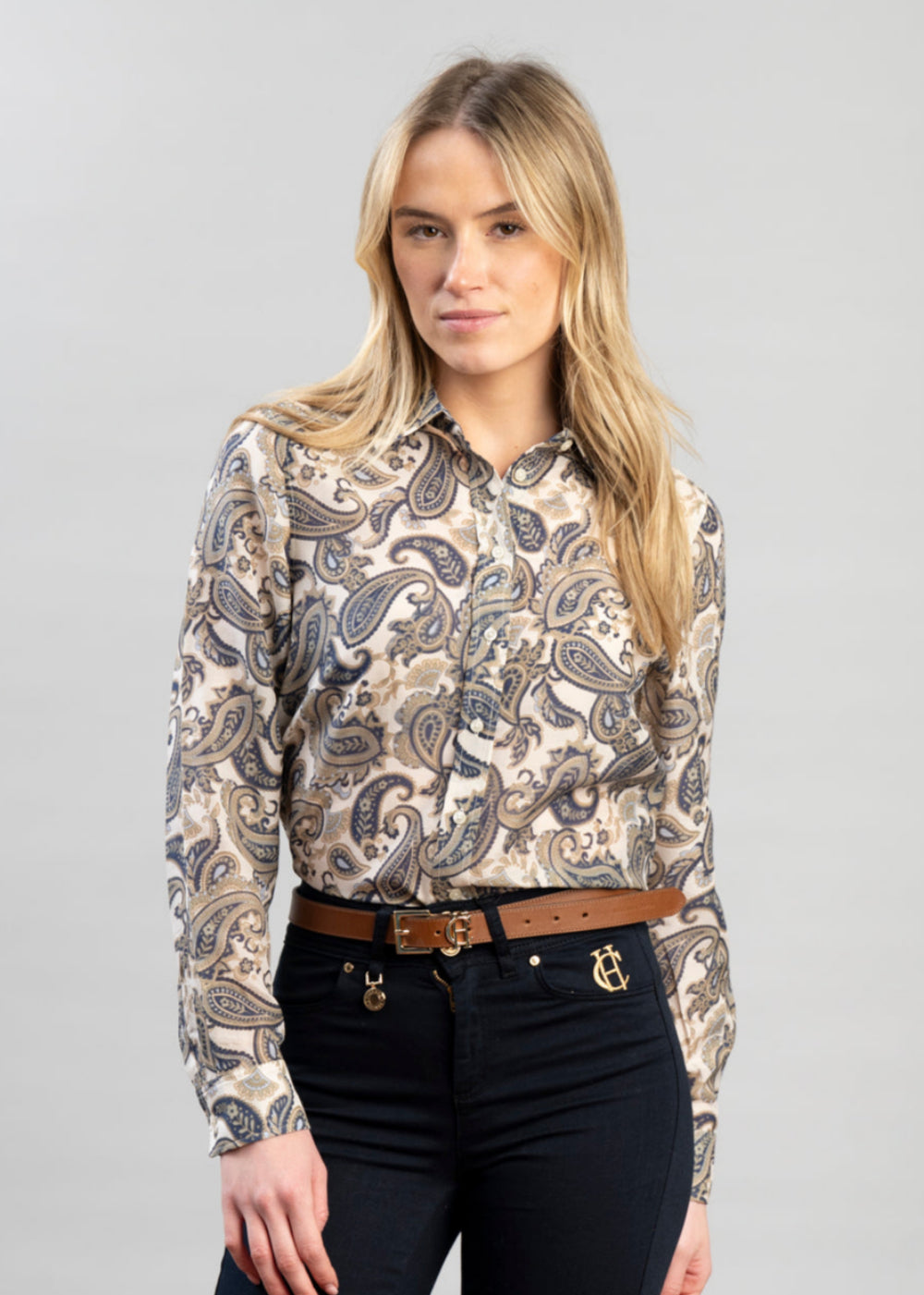 Paisley Cotton Silk Shirt