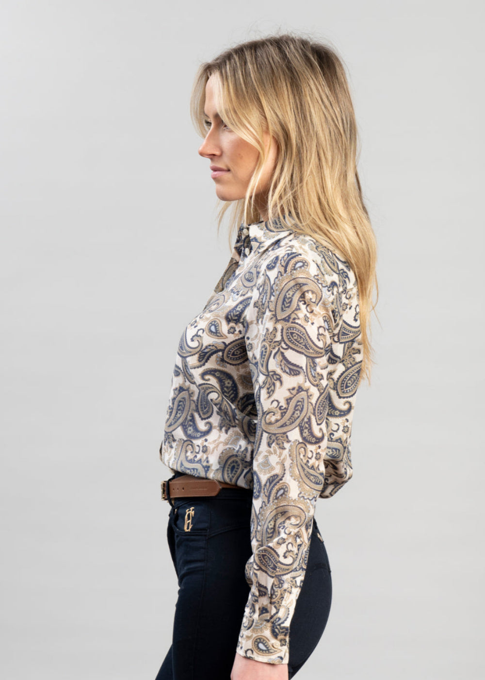 Paisley Cotton Silk Shirt