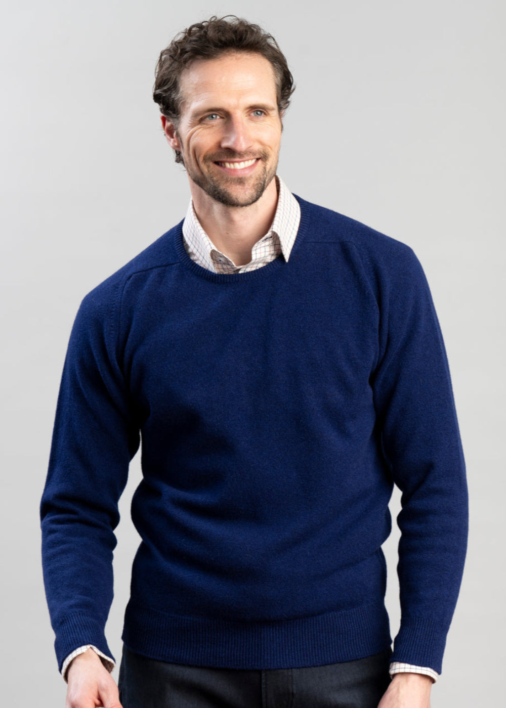 Exclusive Leven 2 Ply Lambswool Crew Neck