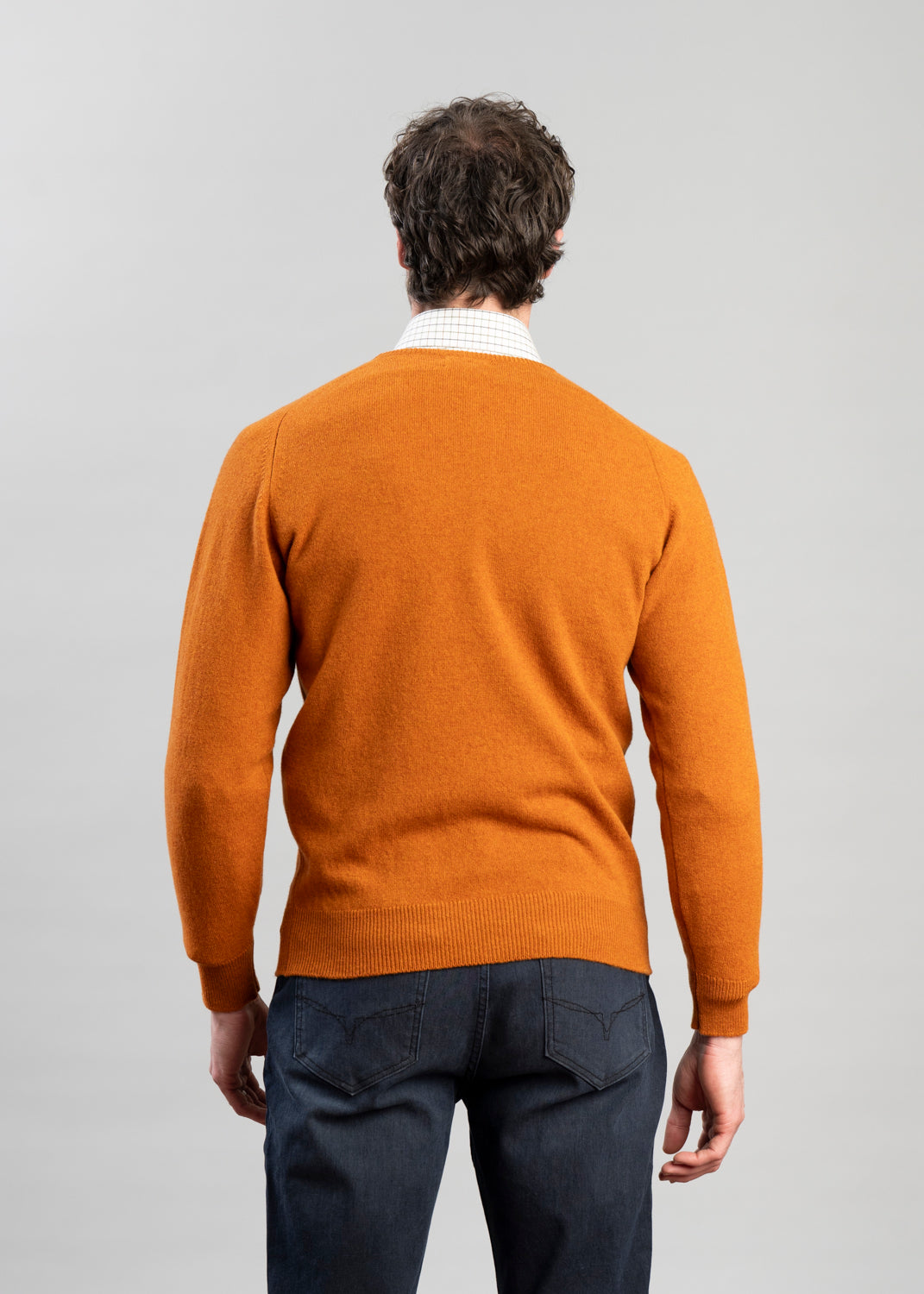 Exclusive Leven 2 Ply Lambswool V-Neck