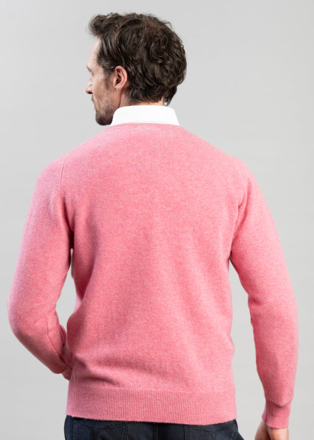 Exclusive Leven 2 Ply Lambswool Crew Neck