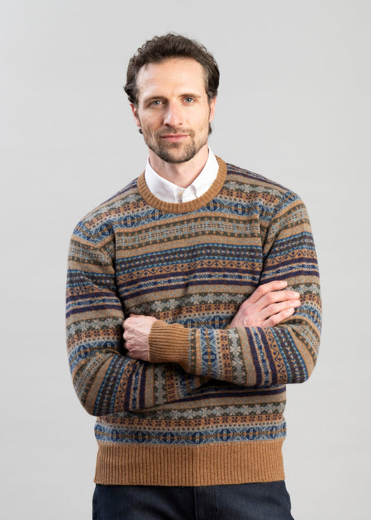 Lambswool Fairisle Crew