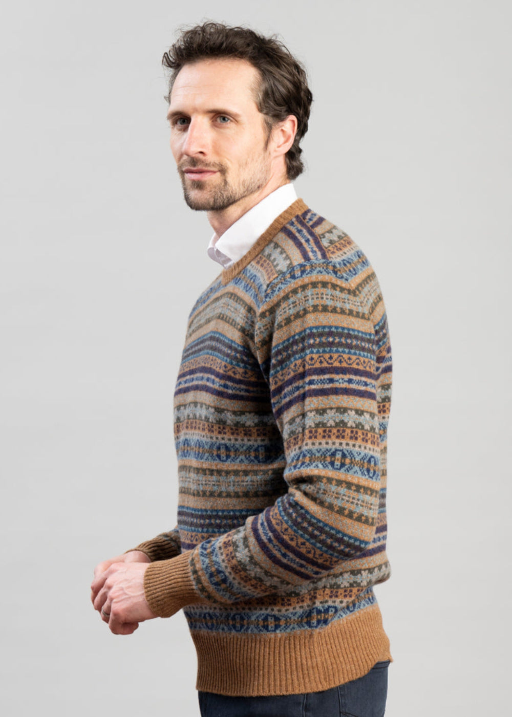 Lambswool Fairisle Crew