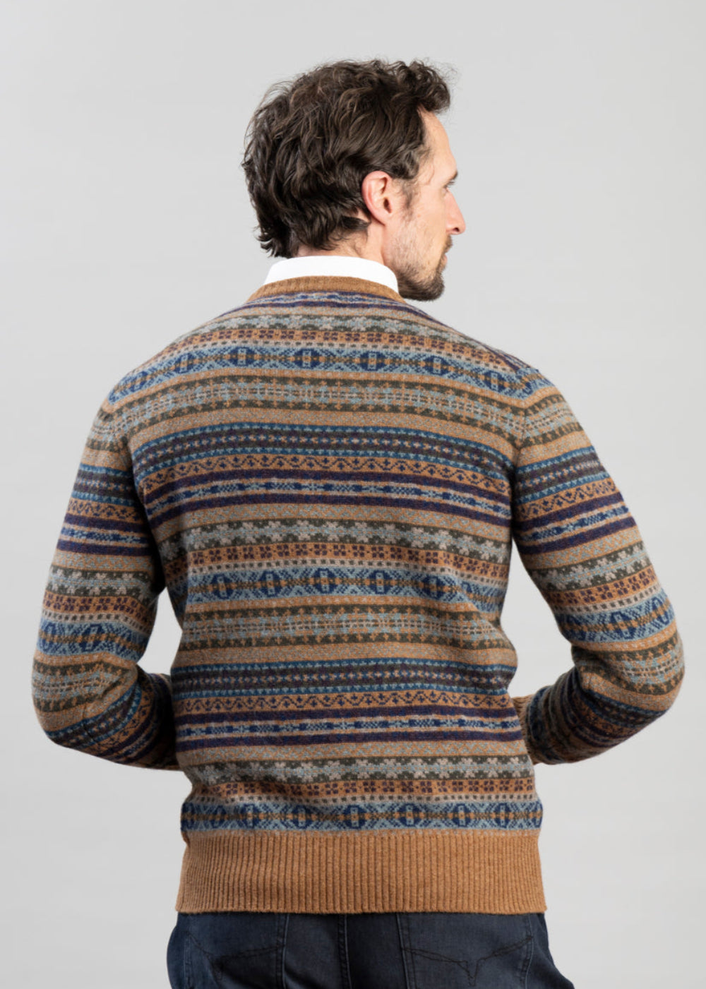 Lambswool Fairisle Crew