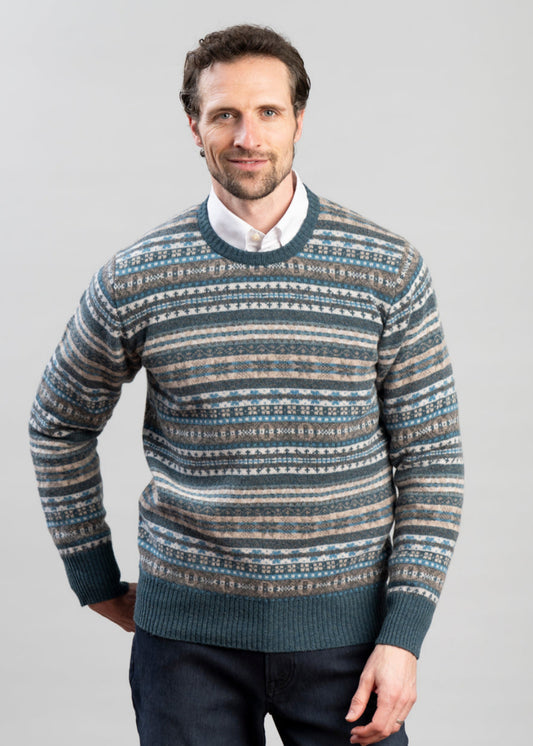 Lambswool Fairisle Crew