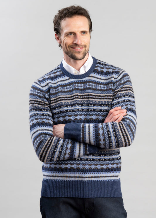 Lambswool Fairisle Crew