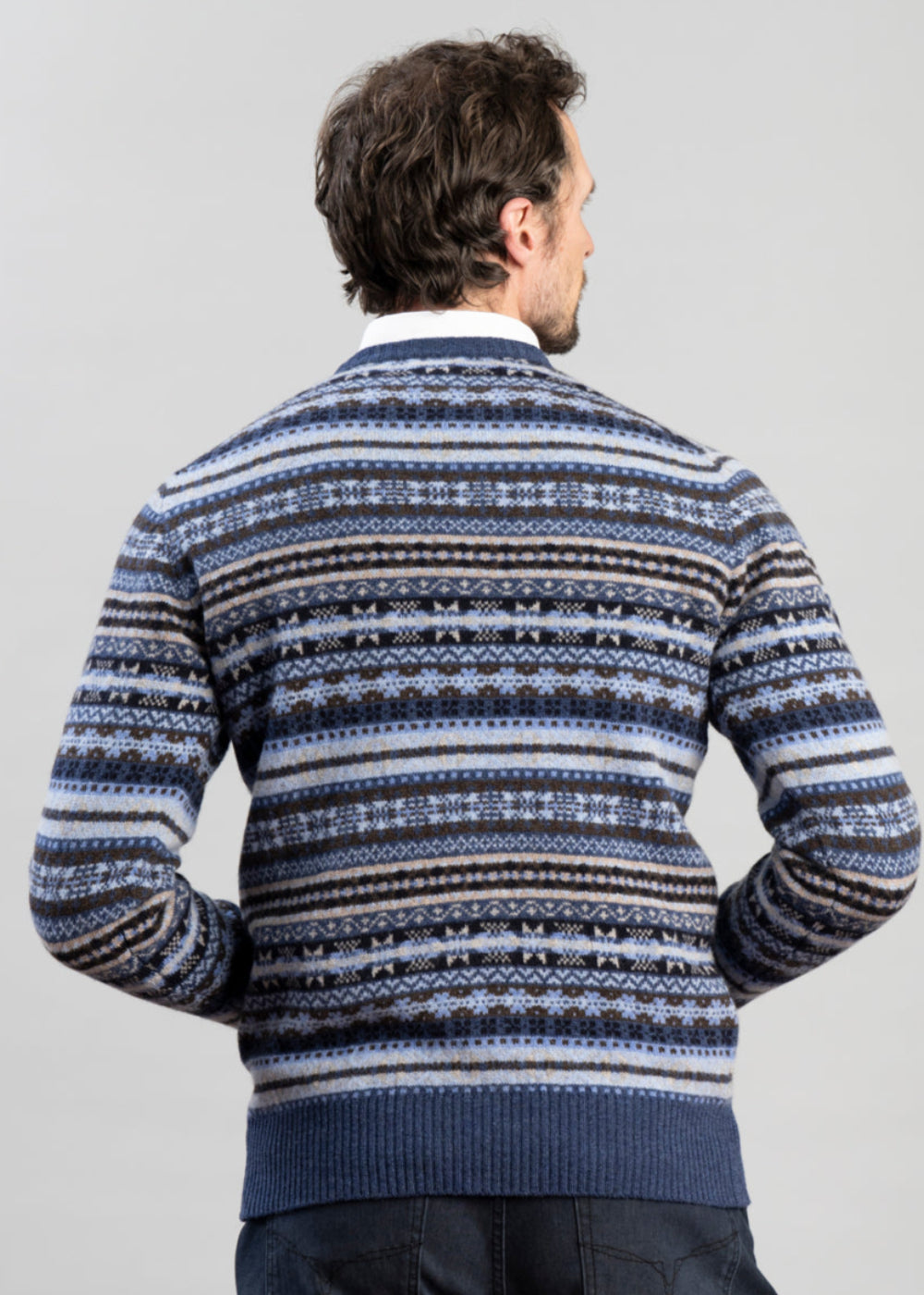Lambswool Fairisle Crew