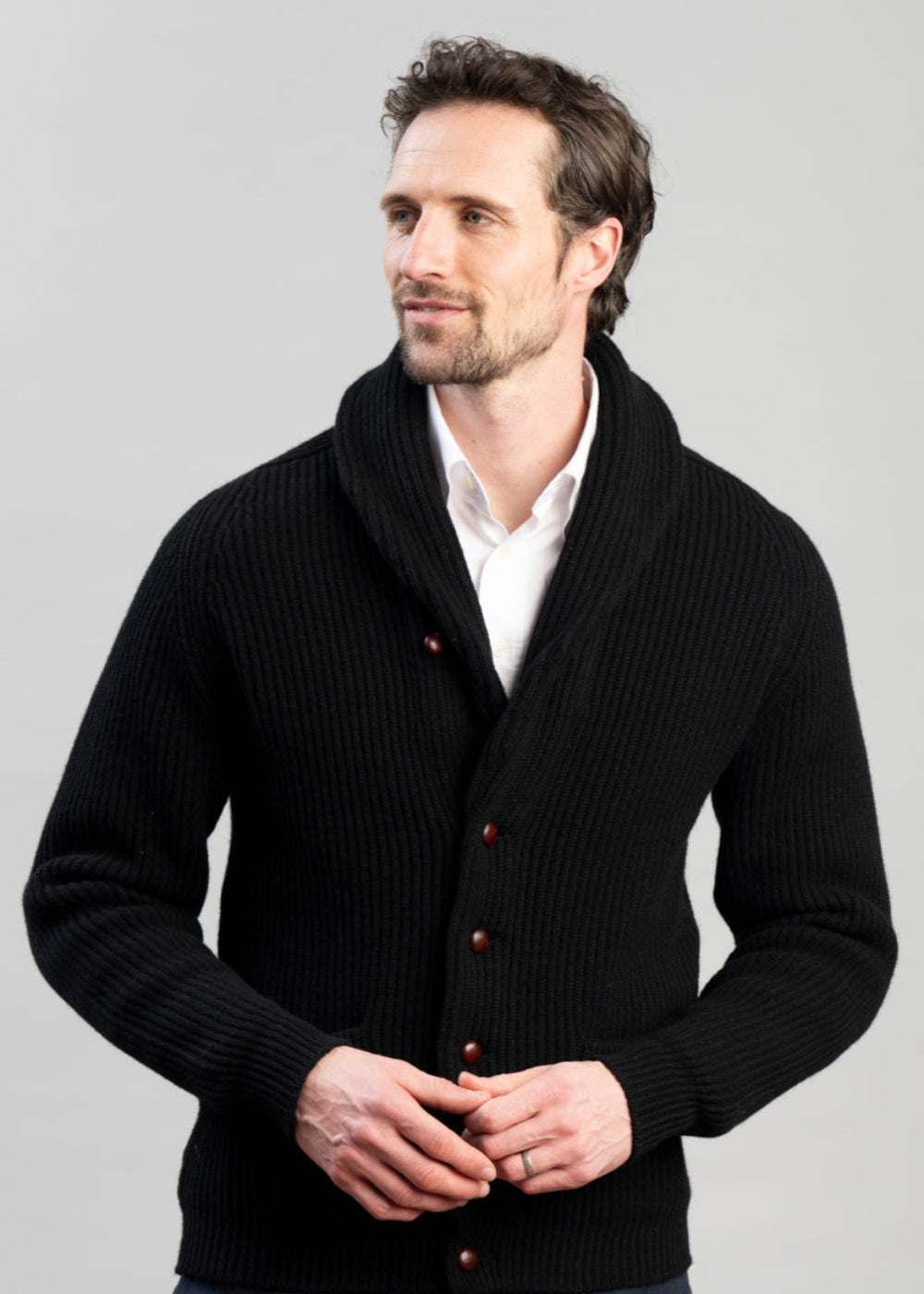 Lambswool Windsor Shawl Jacket