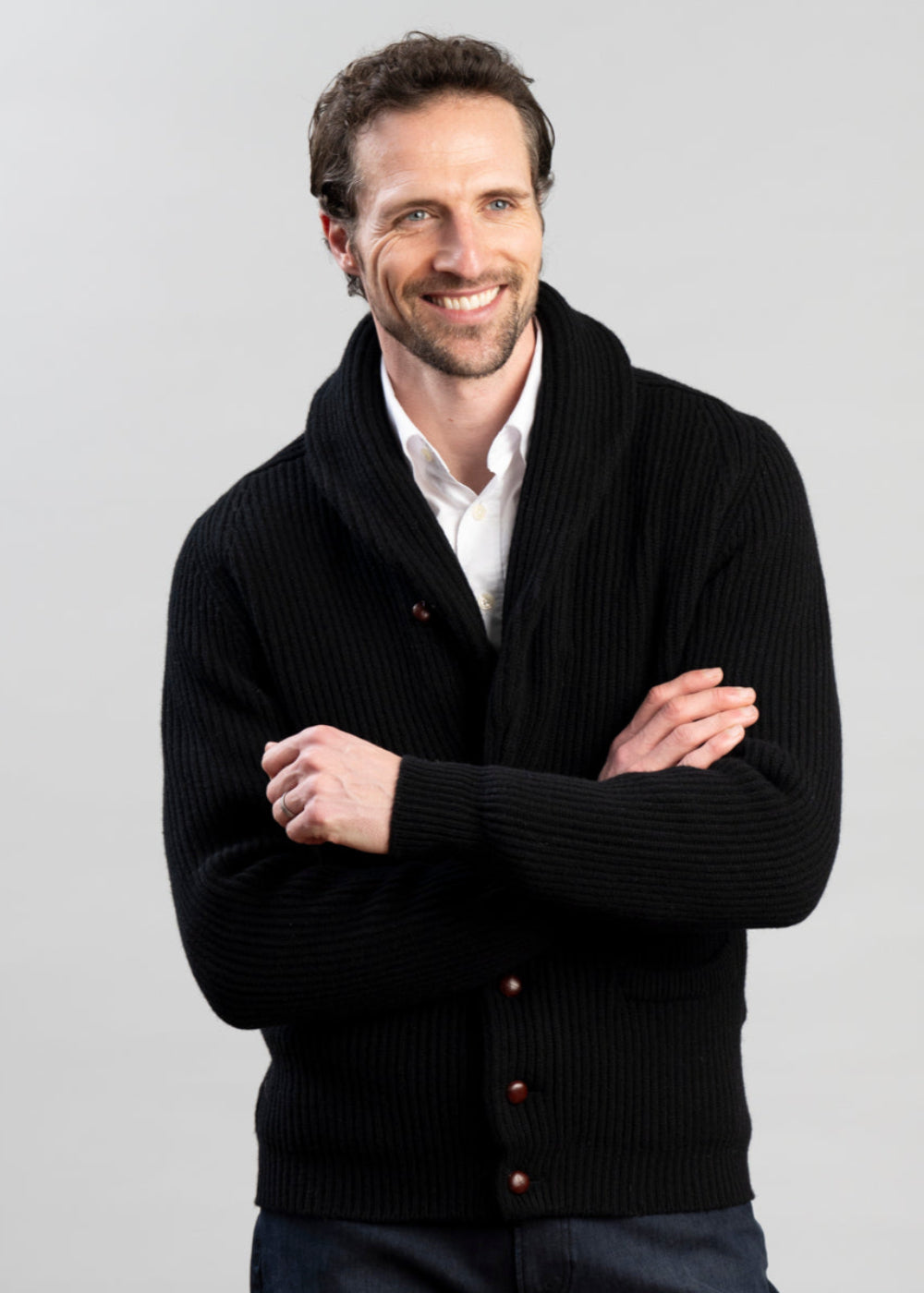 Lambswool Windsor Shawl Jacket