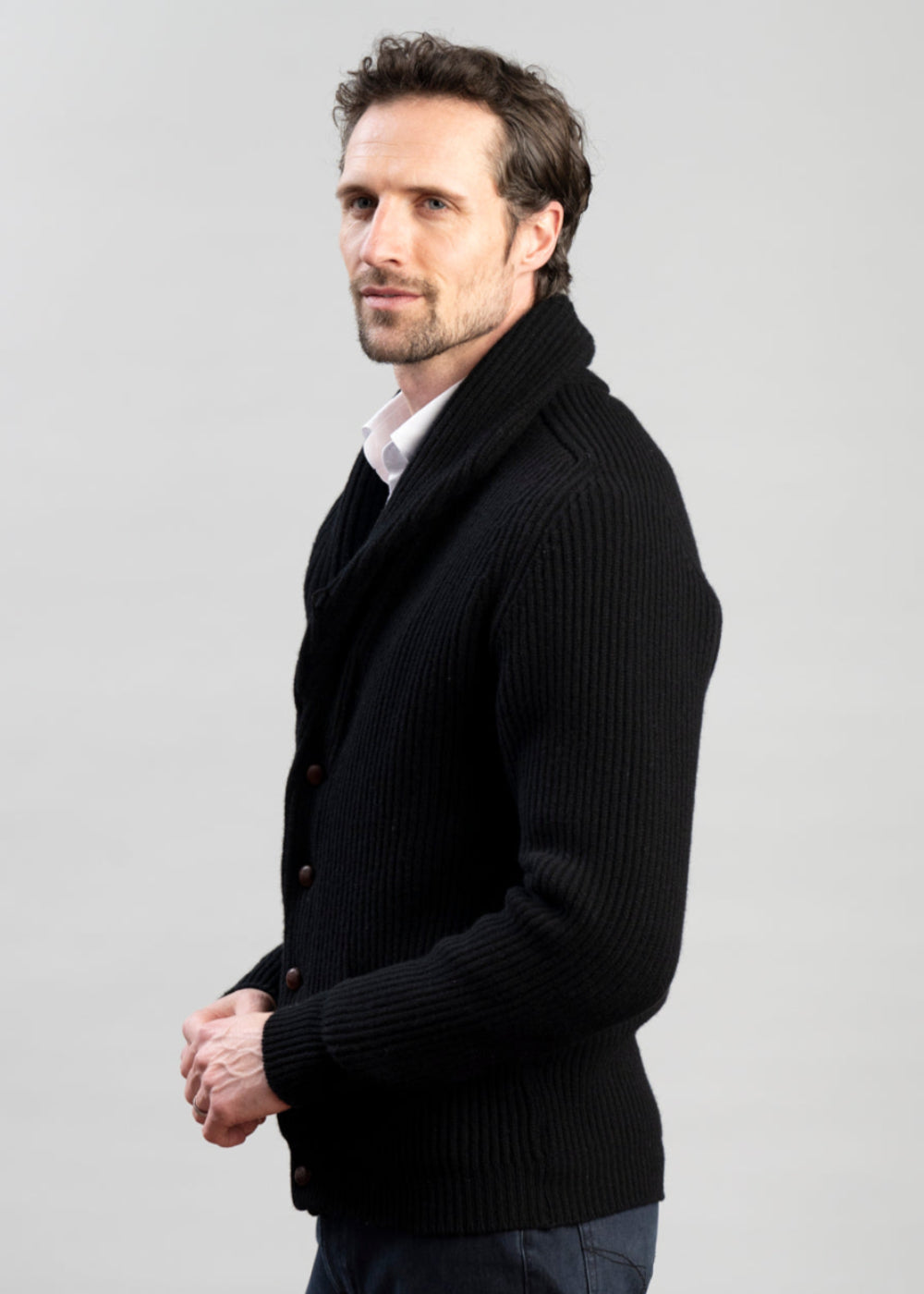 Lambswool Windsor Shawl Jacket