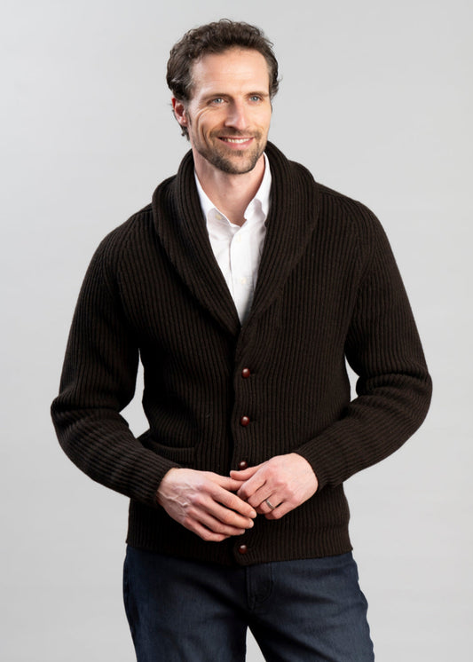 Exclusive Lambswool Windsor Shawl Jacket