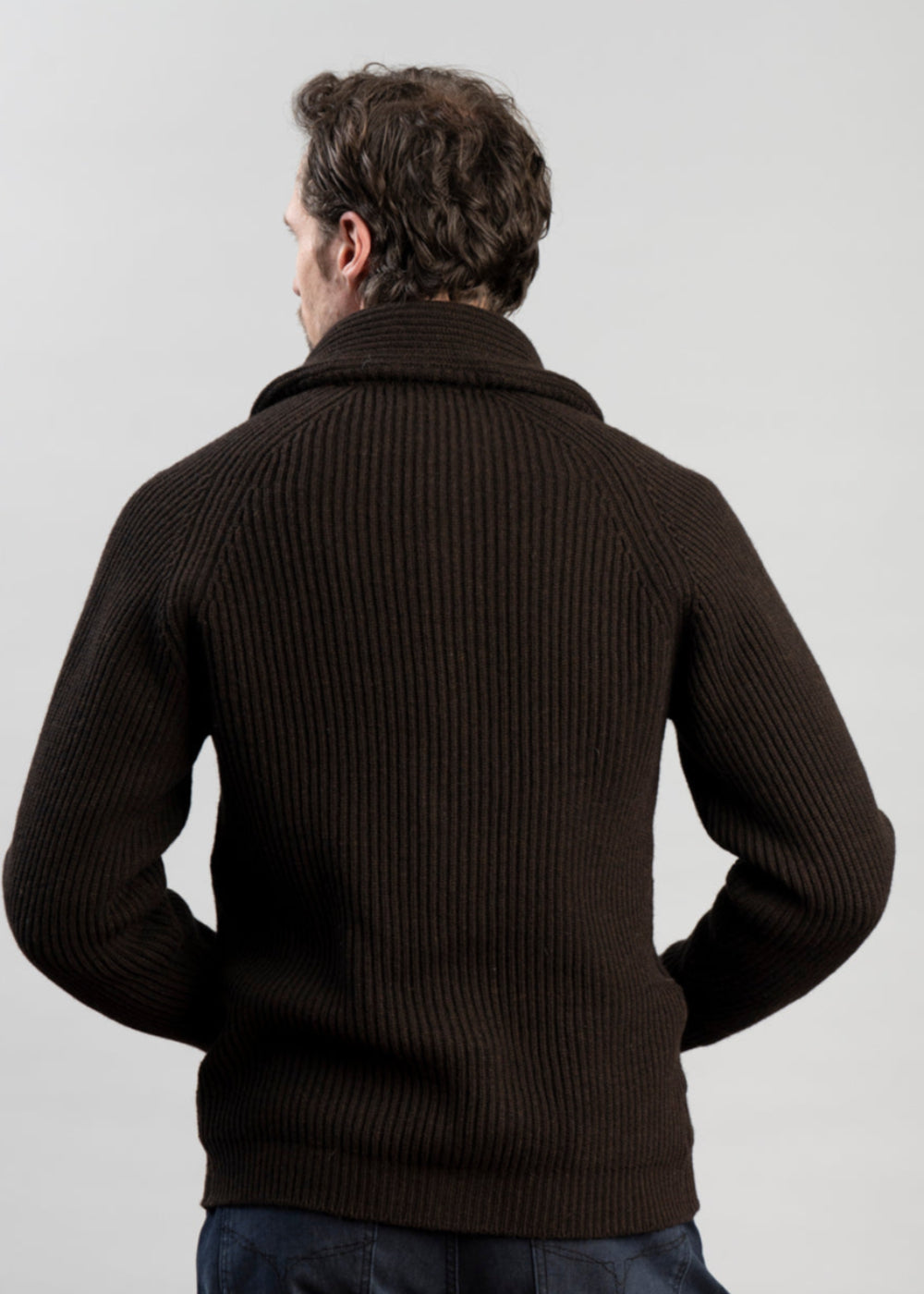 Exclusive Lambswool Windsor Shawl Jacket