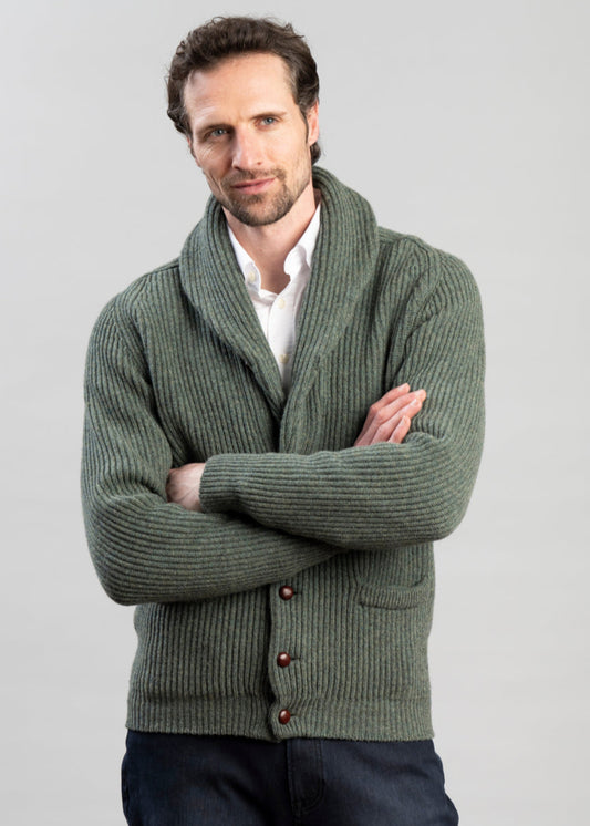Exclusive Lambswool Windsor Shawl Jacket