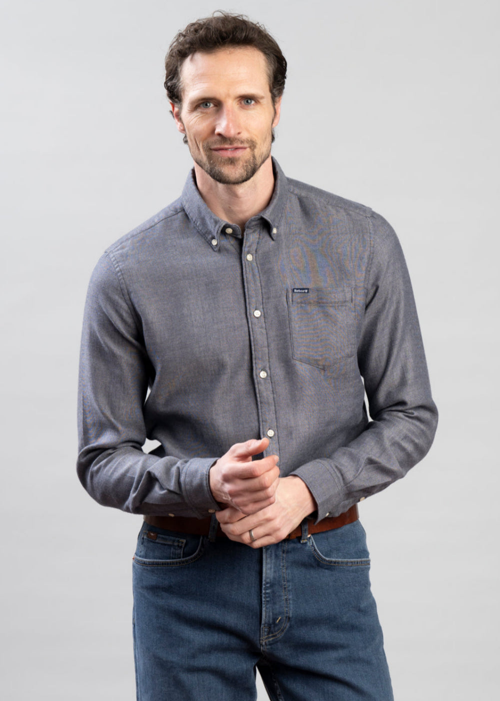 Buckley Tailored Herringbone Shirt