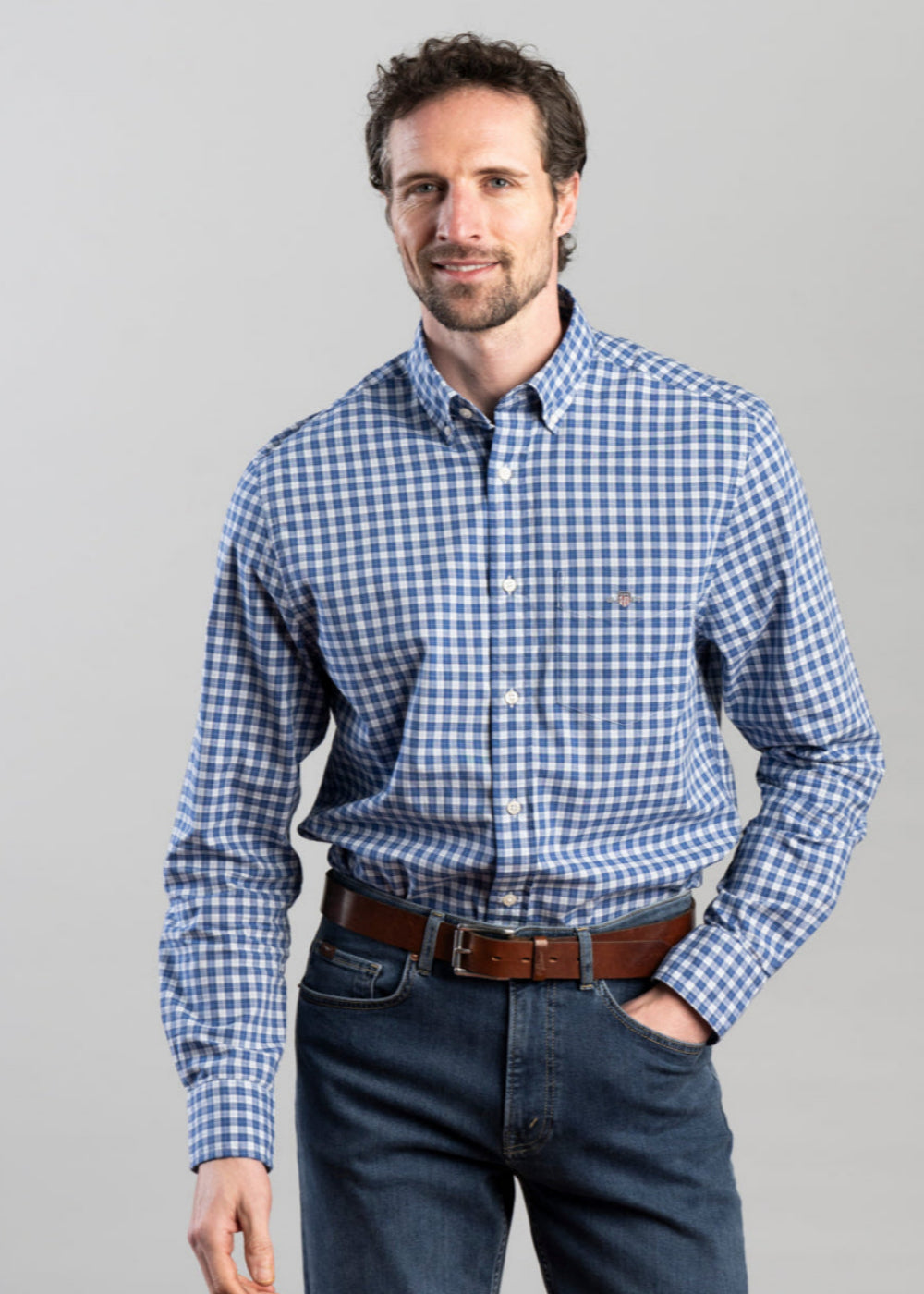 Classic Poplin Check Shirt