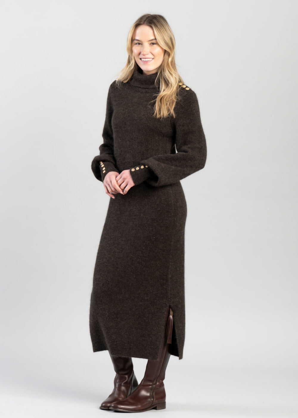 Berkeley Roll Neck Dress