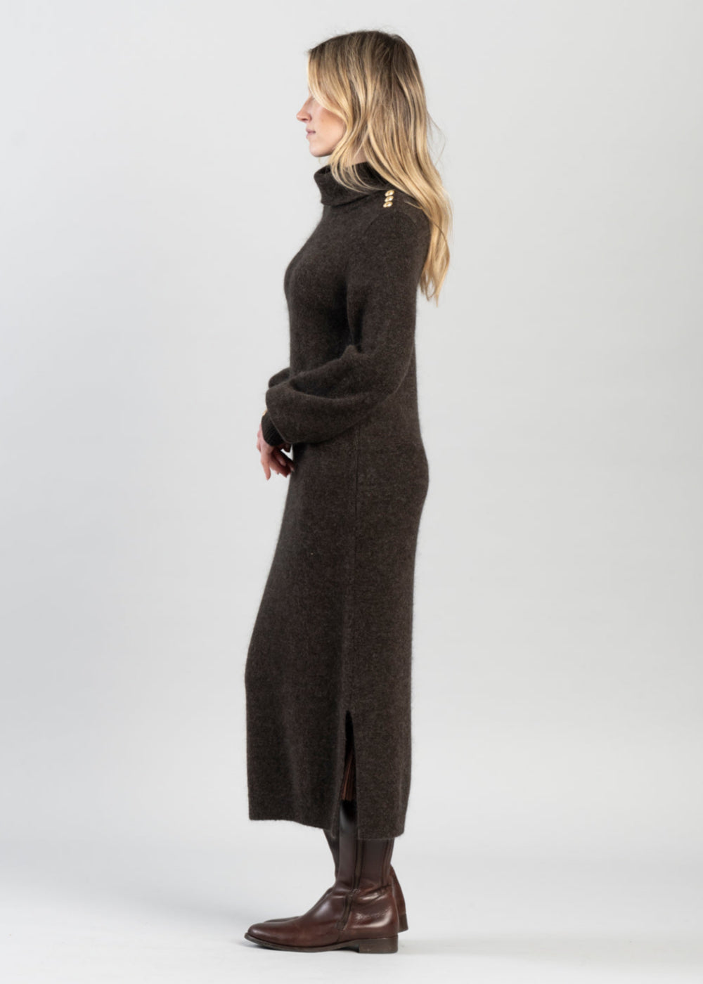 Berkeley Roll Neck Dress