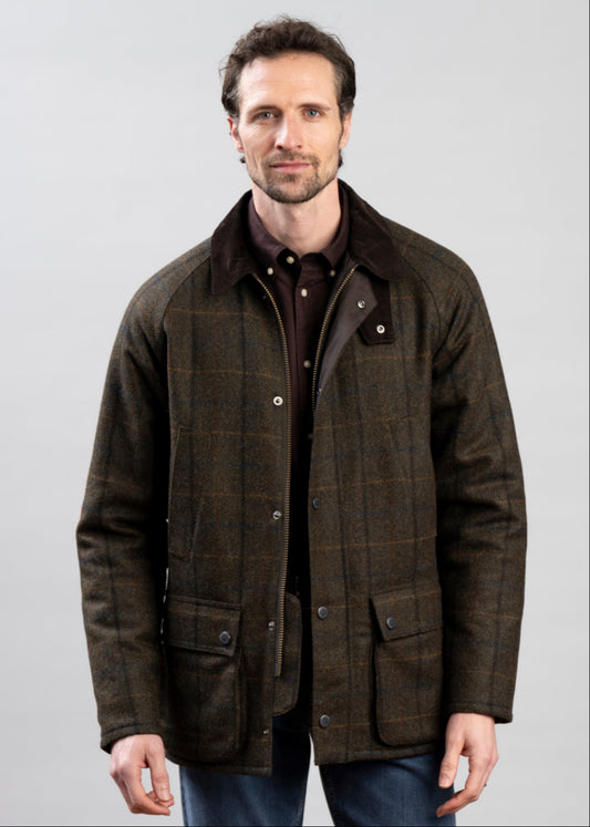Bedale Check Wool Jacket