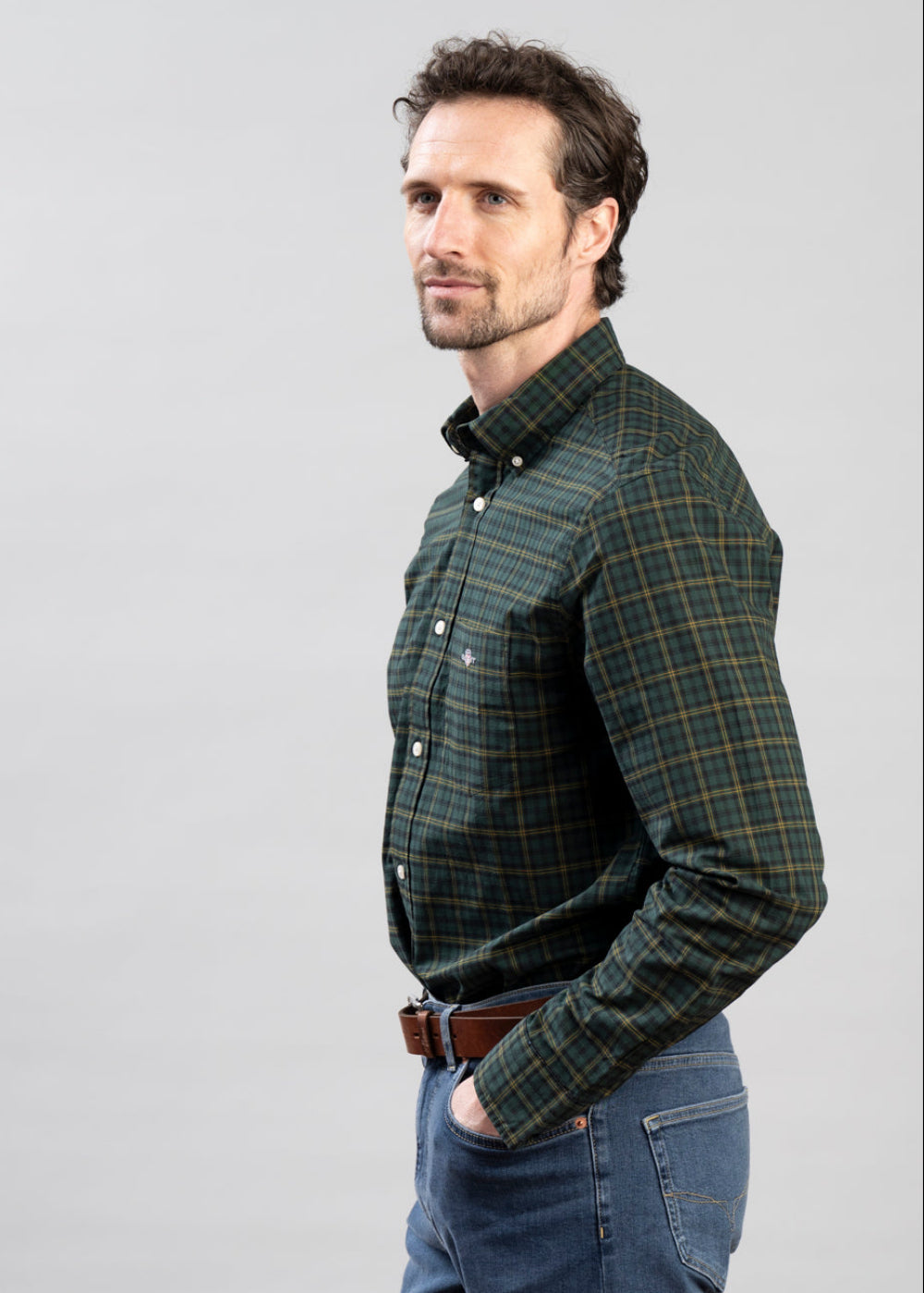 Classic Poplin Check Shirt
