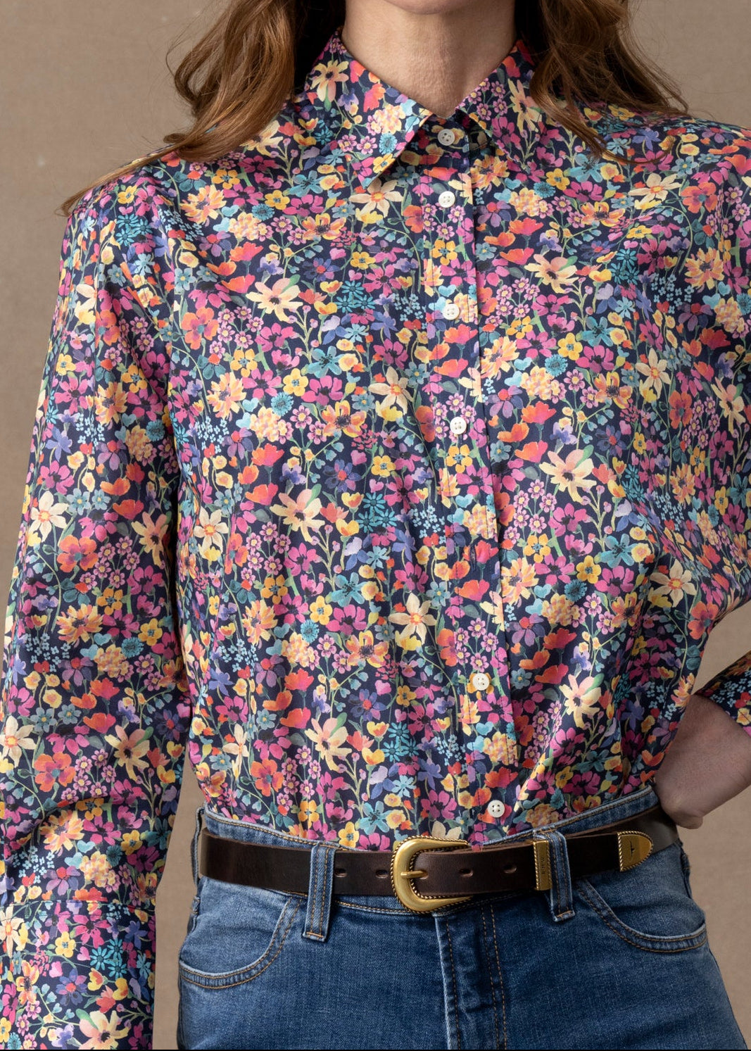 Iris Shirt in Liberty Fabric