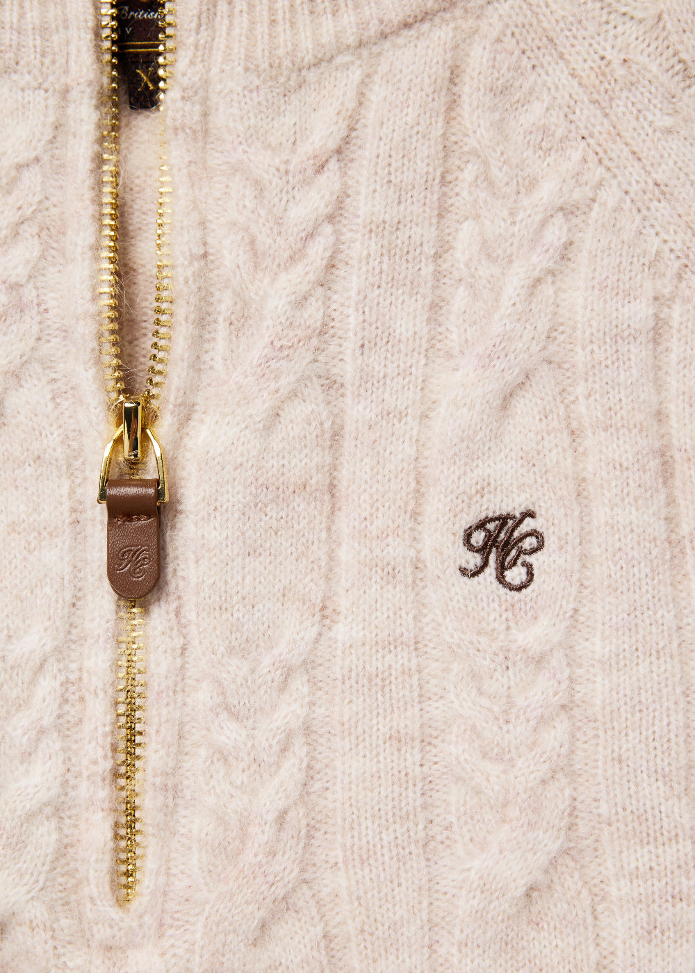 Bridget Quarter Zip Knit