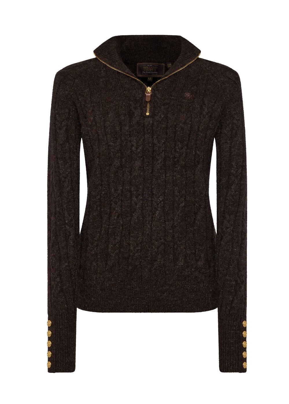 Bridget Quarter Zip Knit