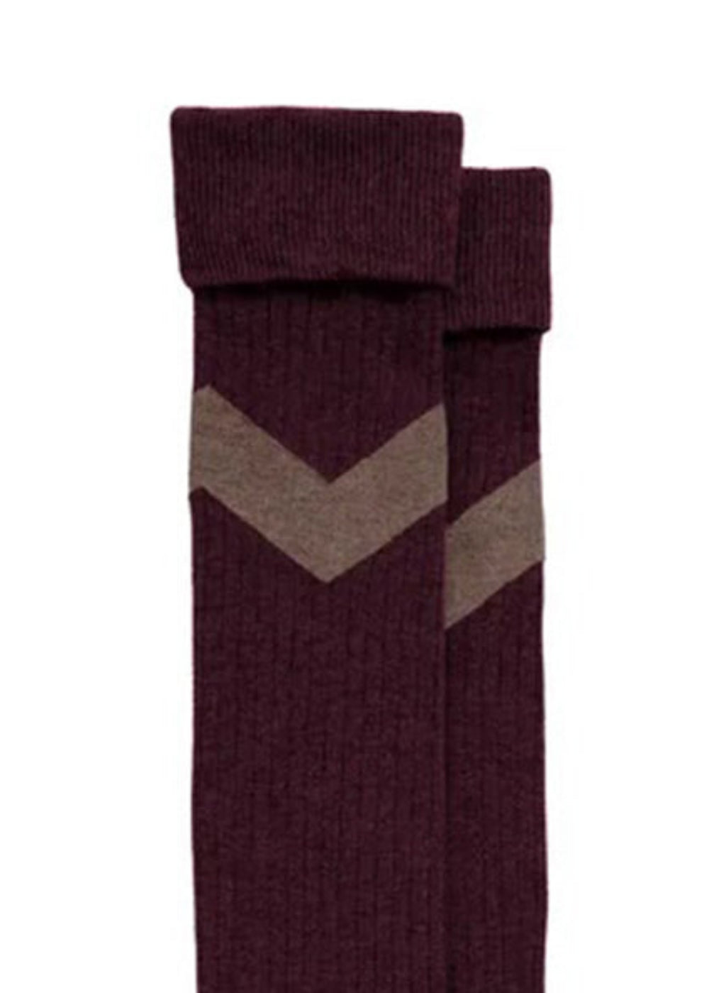 Knee High Chevron Socks