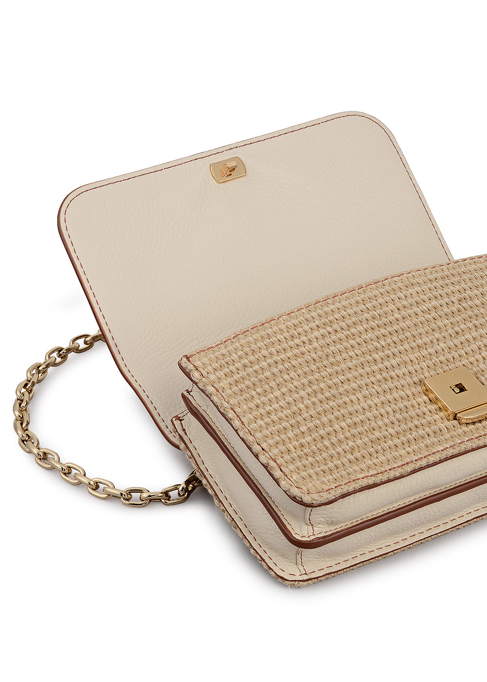 Spring Blooms Medium Flapover Crossbody Bag