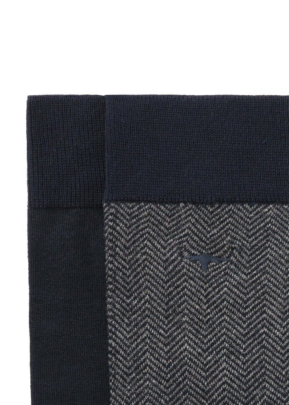 Nelson Herringbone Socks 2 Pack