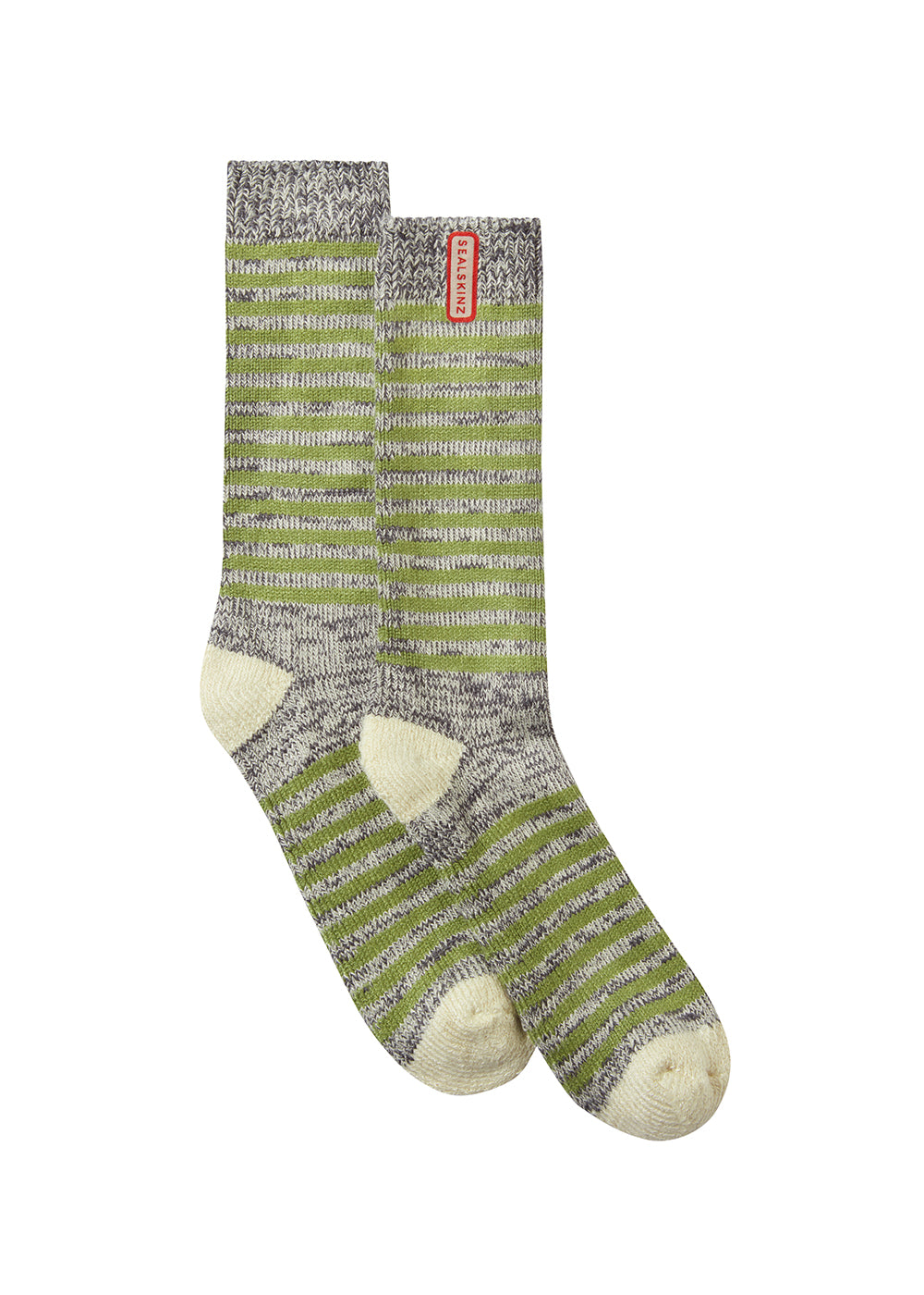 Attleborough Bamboo Mid Length Lightweight Stripe Socks