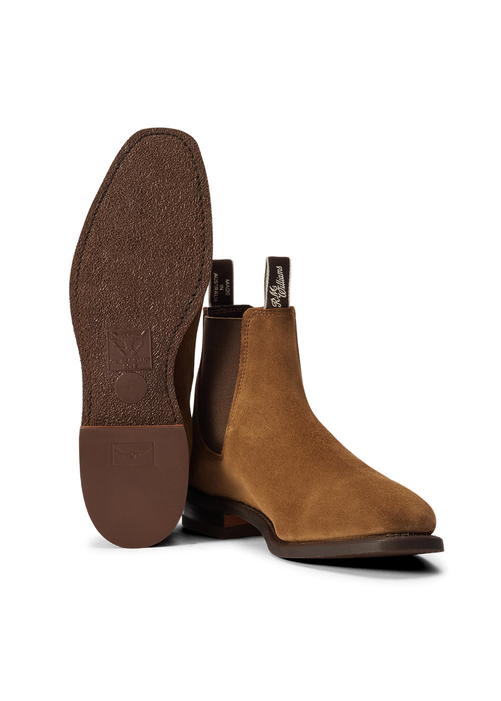 Suede Comfort Craftsman Boots