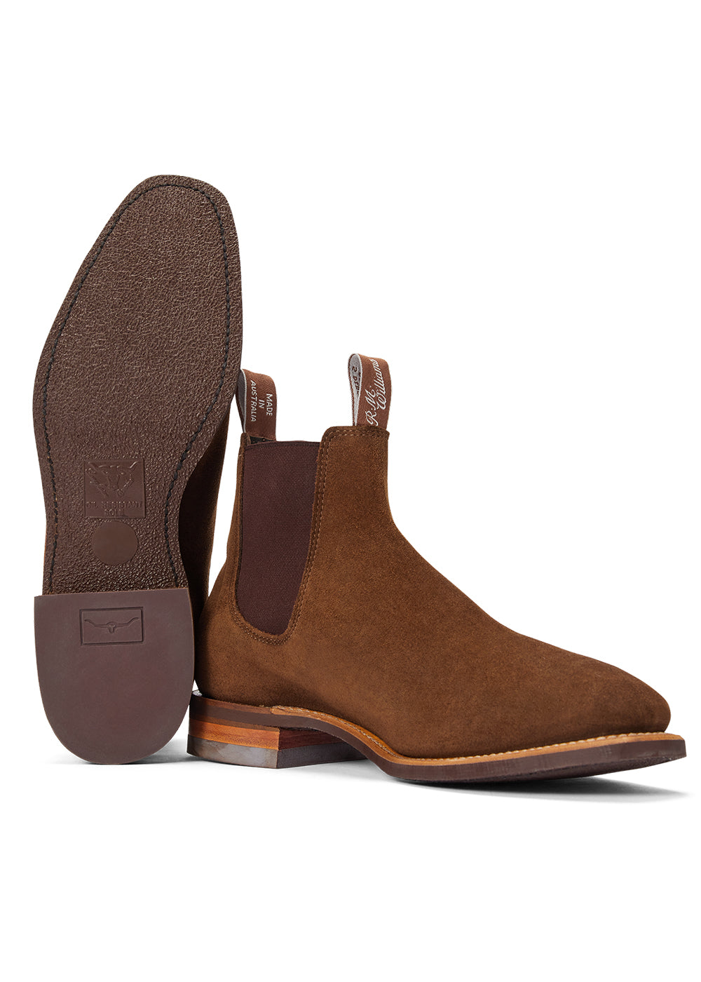 Suede Comfort Craftsman Boots