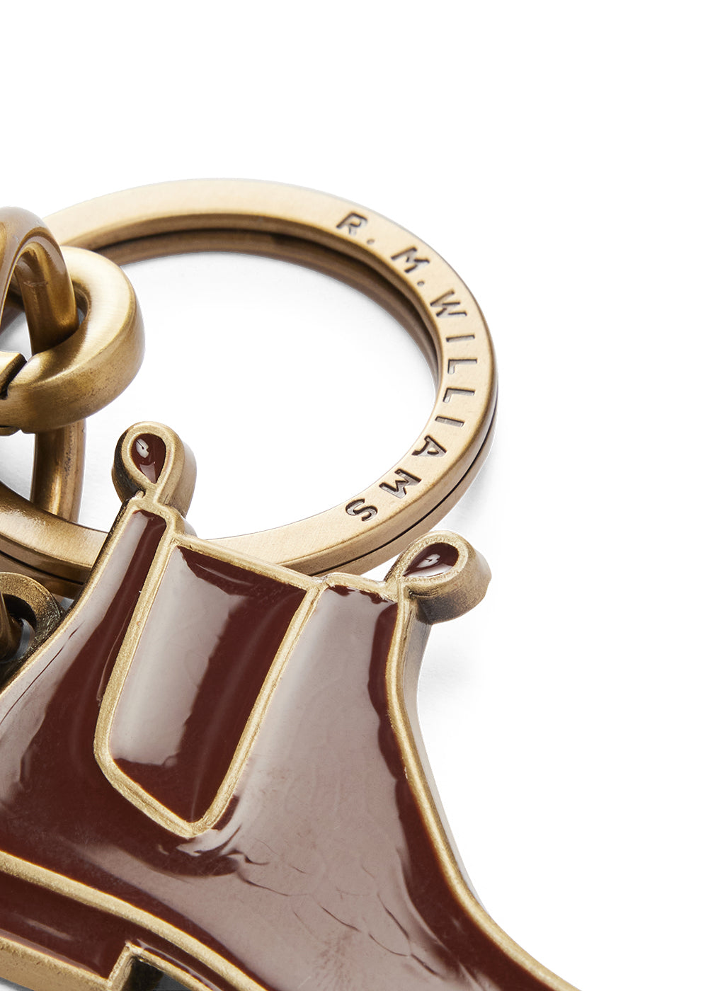 Boot Enamel Keyring